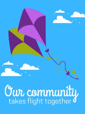 We believe in community. Thank you for any support you can give - we know there are many many critical needs right now